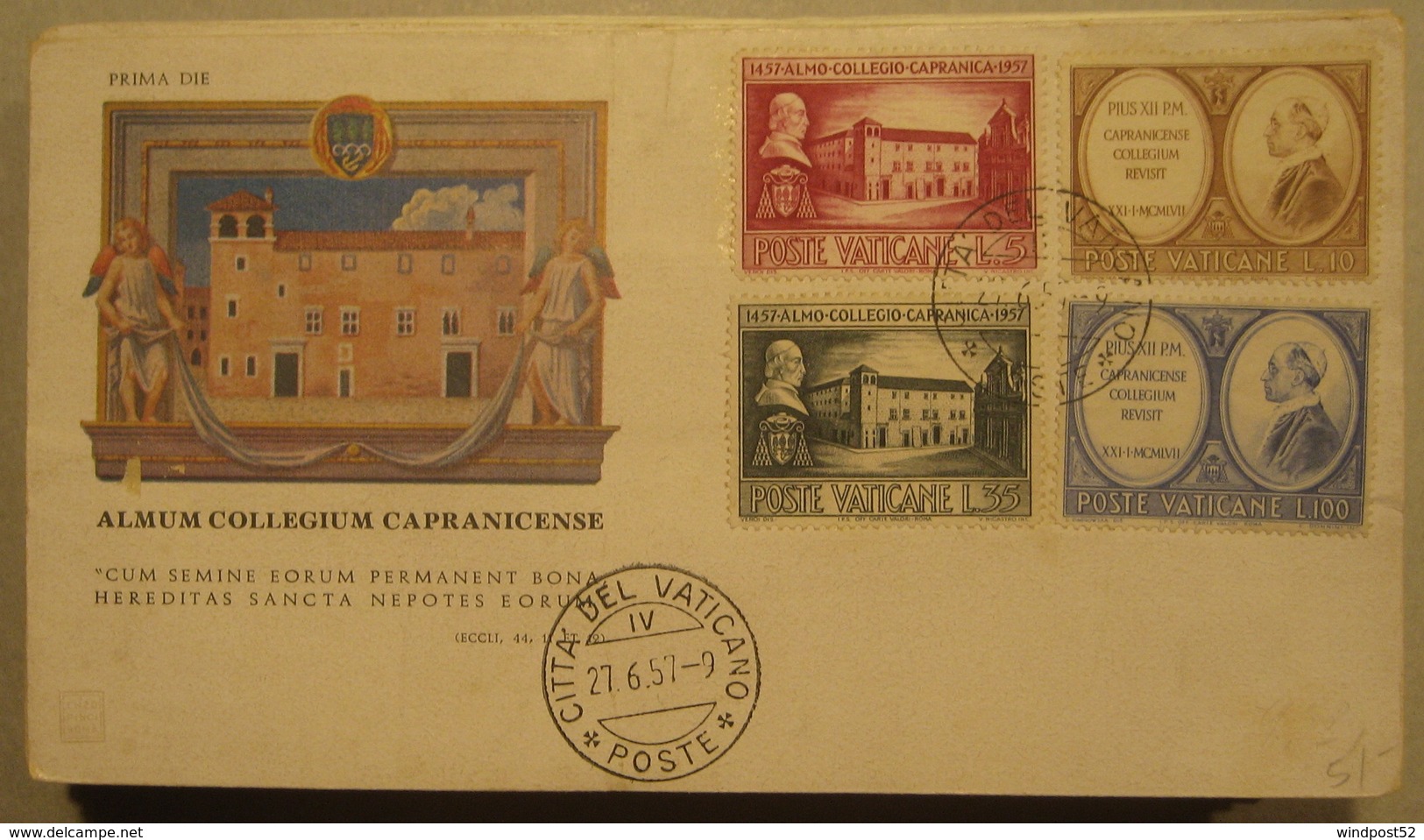 CITTA' DEL VATICANO - CDV 61 FDC DAL 1958 AL 2004 EDIZIONI DIVERSE - Alla Rinfusa (max 999 Francobolli)