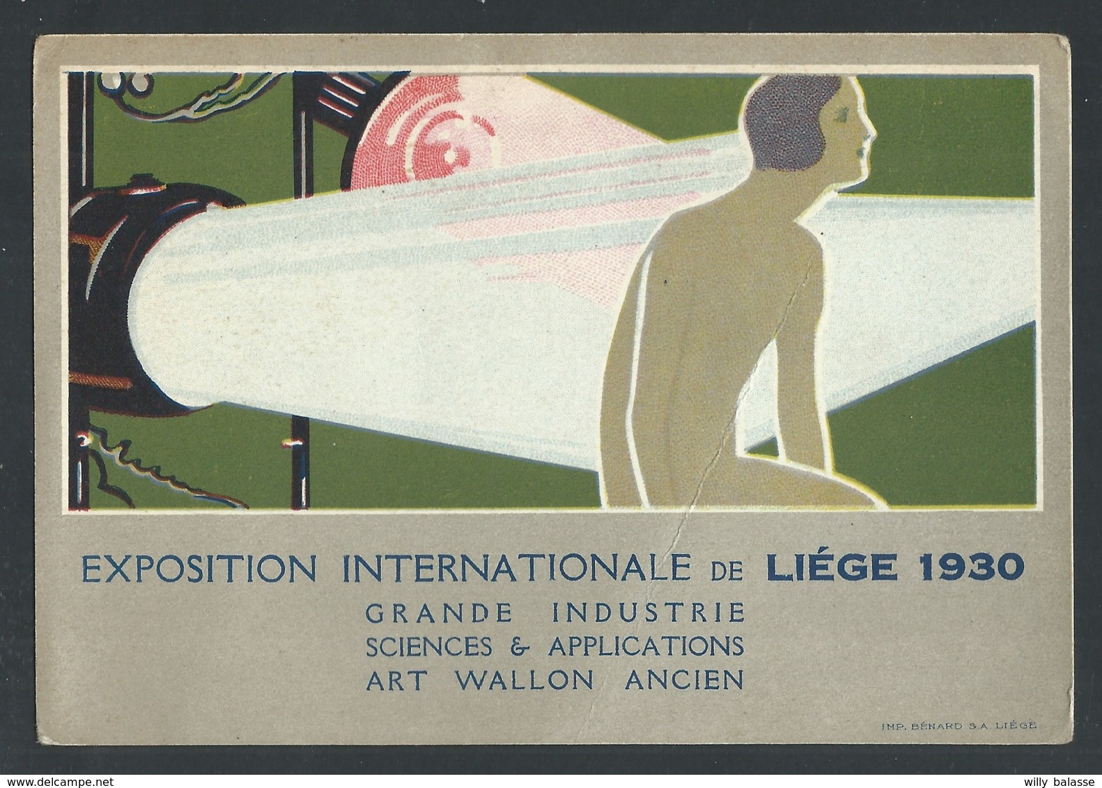 +++ CPA - Exposition Internationale De LIEGE 1930 - Art Déco - Industrie - Art Wallon  // - Liege