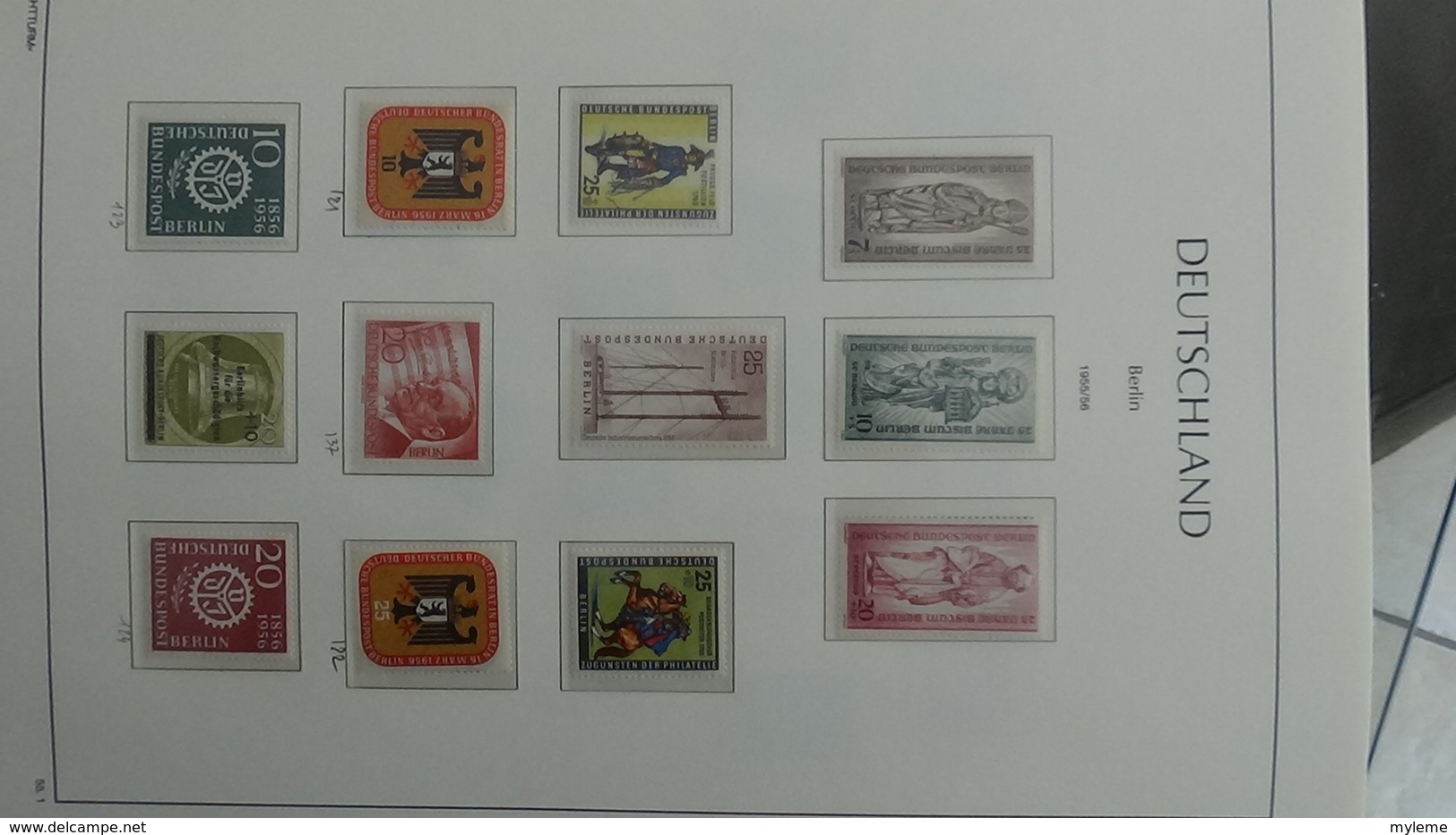 Très Belle Collection De Timbres Et Blocs ** D'ALLEMAGNE (Berlin) De 1956 à 1990 Port 13.15 OFFERT !!! - Collections (en Albums)