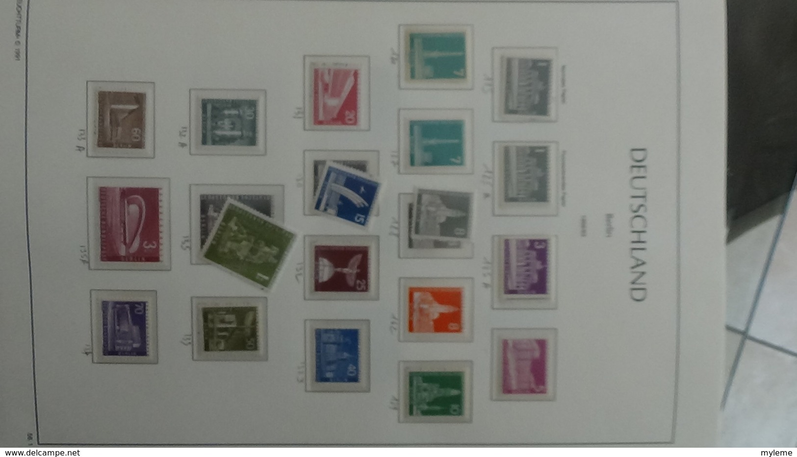 Très Belle Collection De Timbres Et Blocs ** D'ALLEMAGNE (Berlin) De 1956 à 1990 Port 13.15 OFFERT !!! - Collections (with Albums)