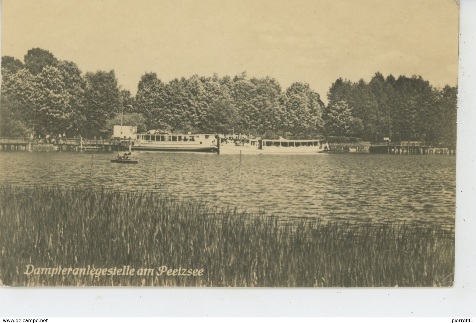 ALLEMAGNE - ERKNER - Gasthaus Am Möllensee - Dampferanlegestelle Am Peetzsee - Erkner