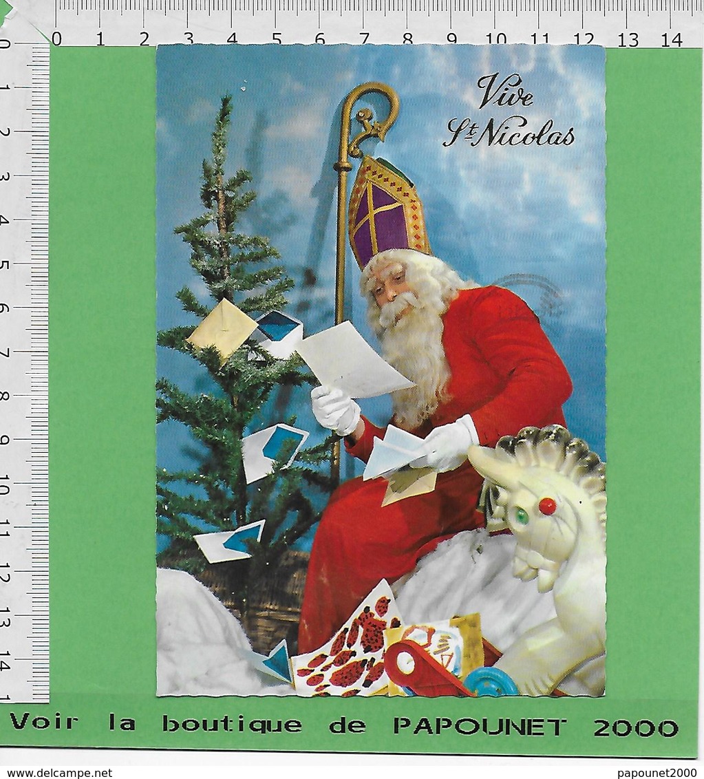 000777-24866-Th.-Fêtes & Voeux.Vive Saint Nicolas - Nikolaus