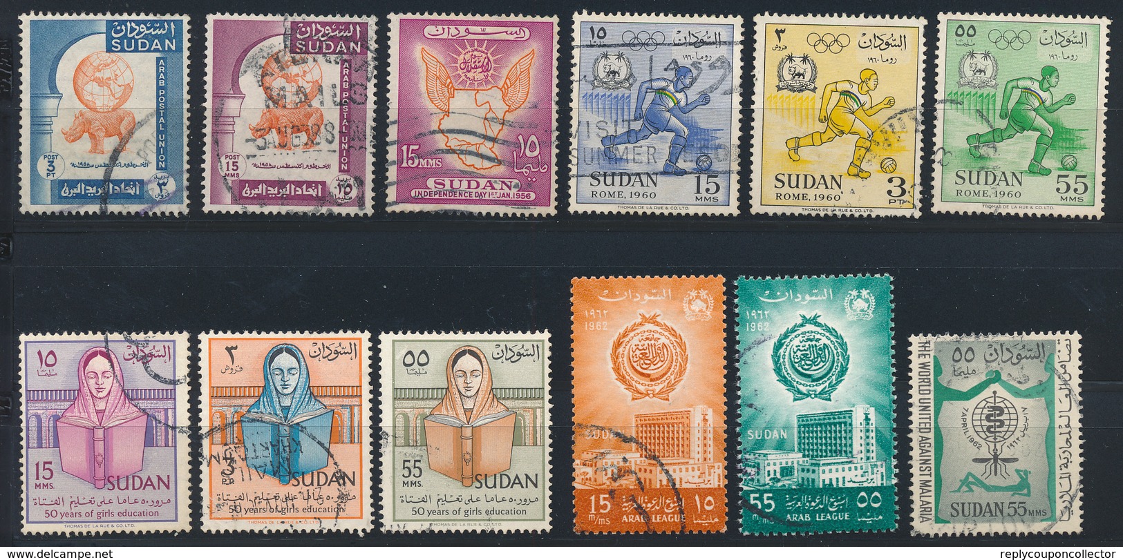 SUDAN / SOUDAN - Lot Marken - Sudan (1954-...)