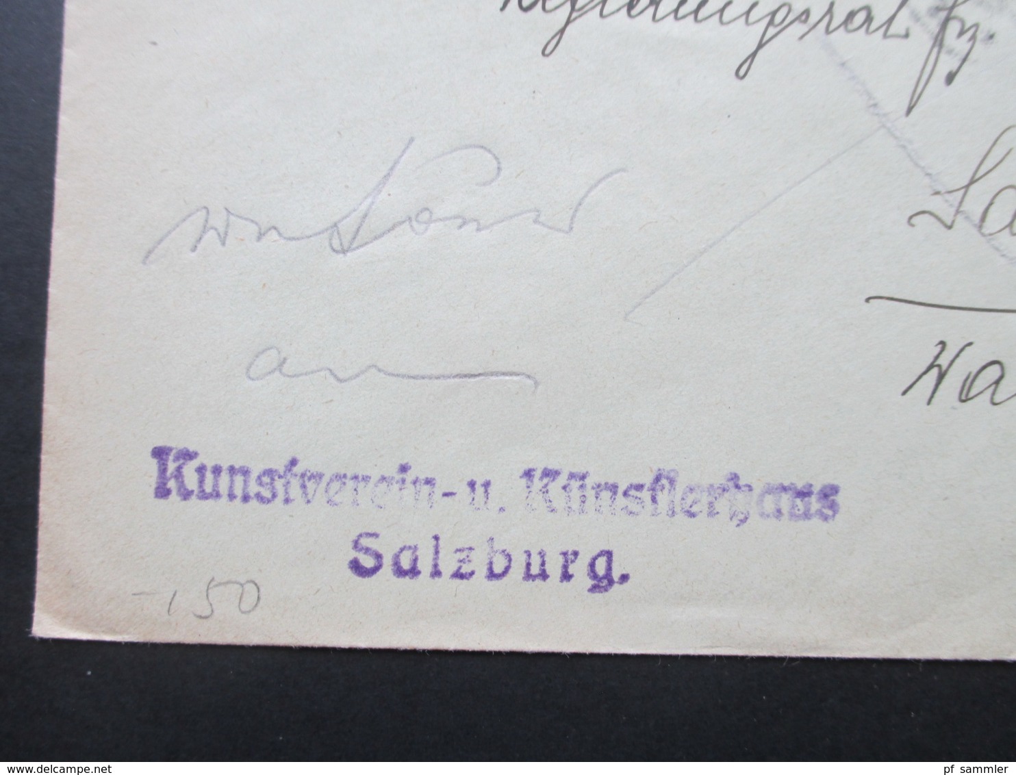 Österreich 1935 Michel Nr. 568 Volkstrachten EF 3 Retour Belege. Kunstverein Und Künstlerhaus Salzburg - Brieven En Documenten