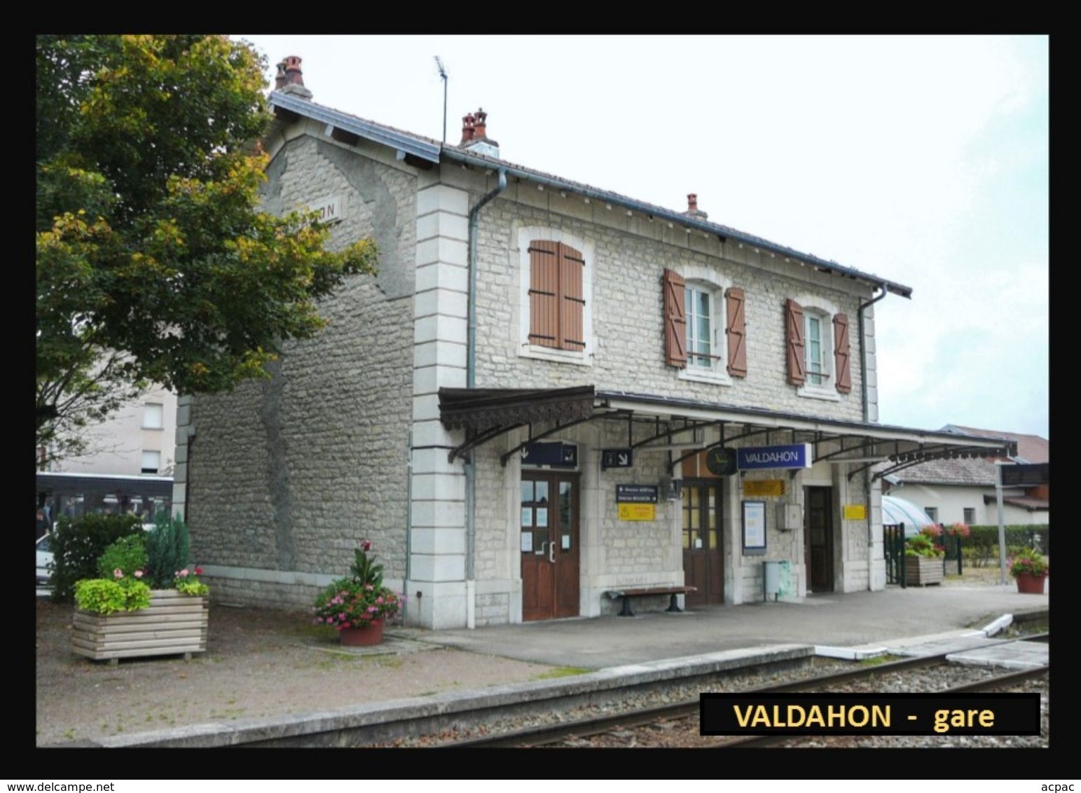 25  VALDAHON  ... La  Gare - Other & Unclassified