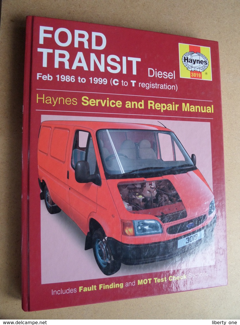 FORD TRANSIT Diesel Feb 1986 To 1999 ( C To T Registration ( Haynes Service And Repair Manual / 1999 ) English ! - Cars