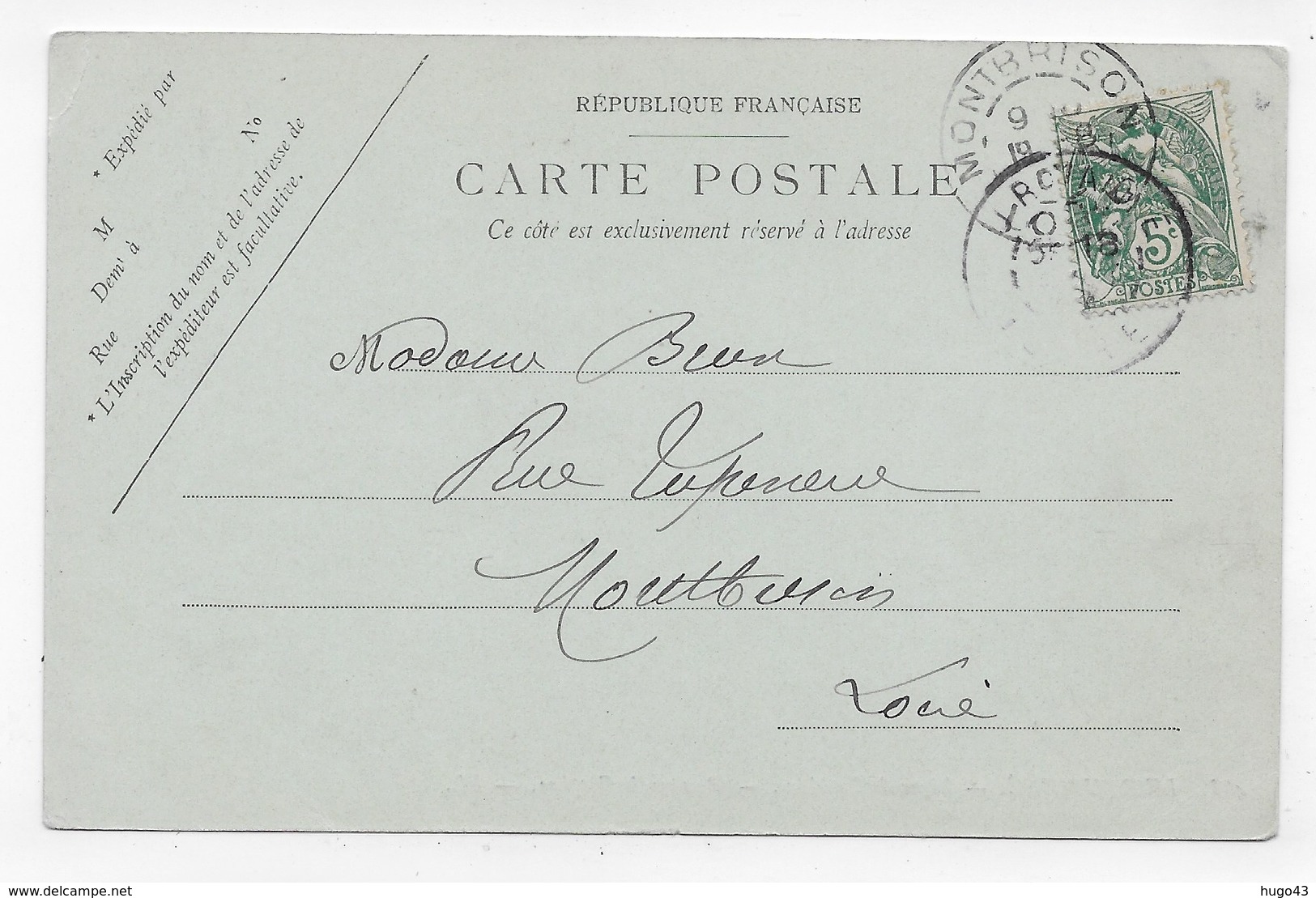 (RECTO / VERSO) LIGNE DE LA MURE EN 1907 - N° 468 - PASSAGE DE GLAPISSE - BEAU CACHET - CPA VOYAGEE - La Mure