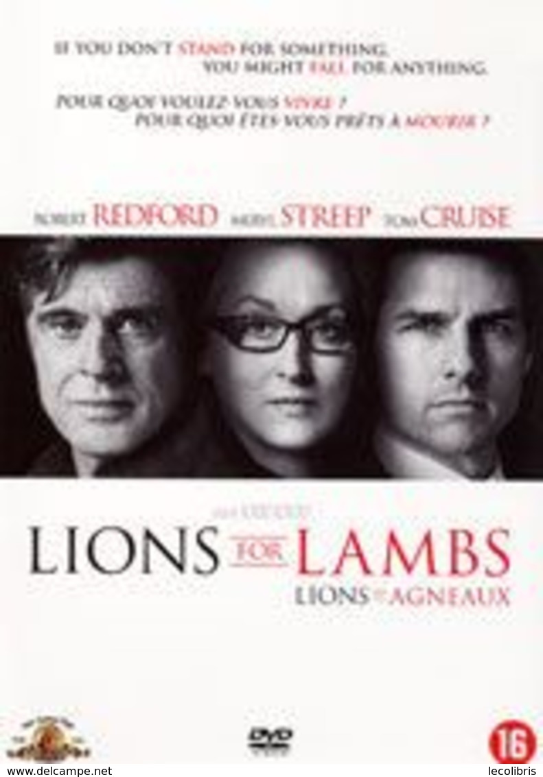 LIONS FOR LAMBS   ( LIONS ET AGNEAUX)   ROBERT REDFORD MERYL STREEP TOM CRUISE - Policiers