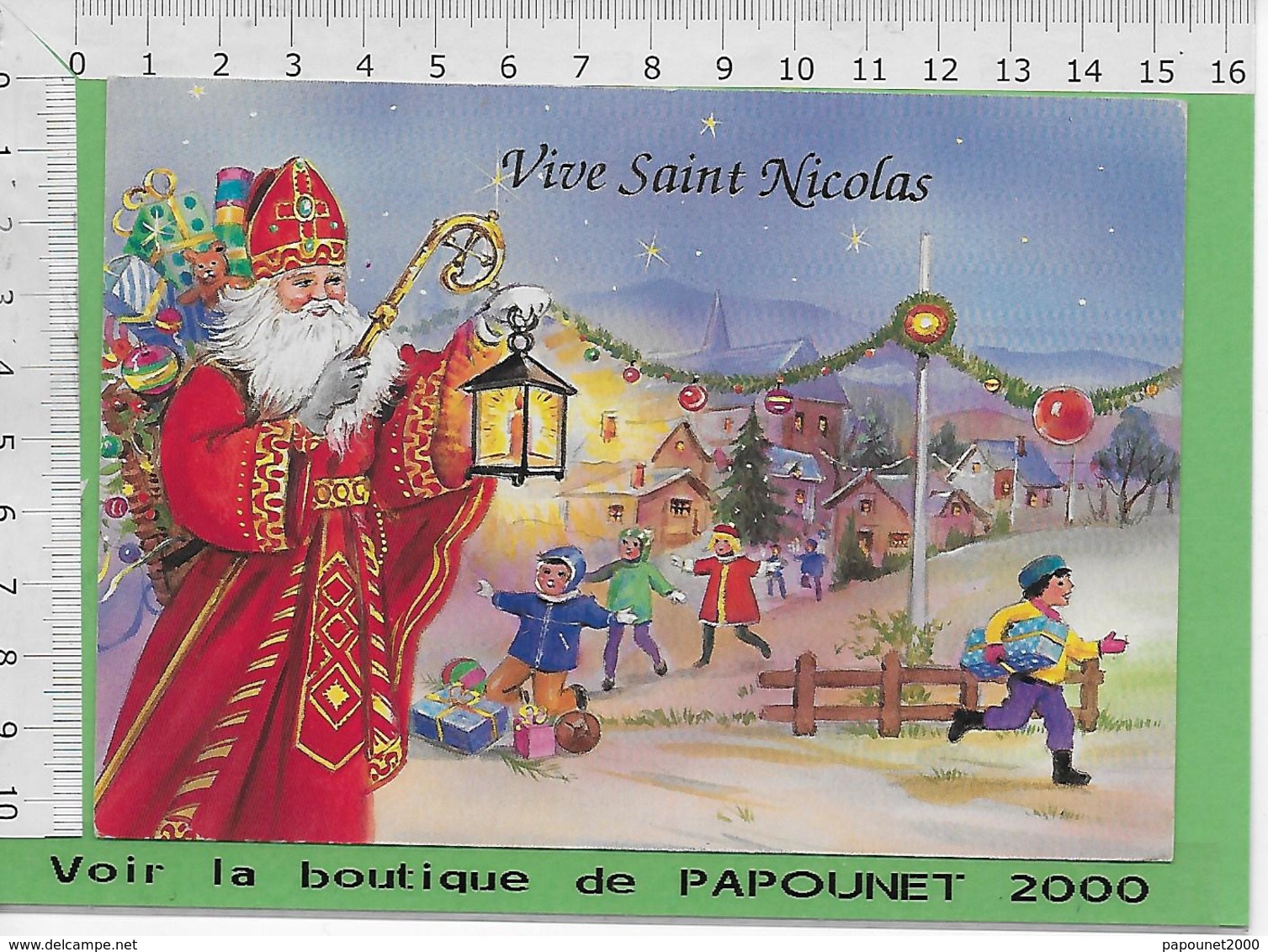 000781-24866-Th.-Fêtes & Voeux.Vive Saint Nicolas - Saint-Nicolas