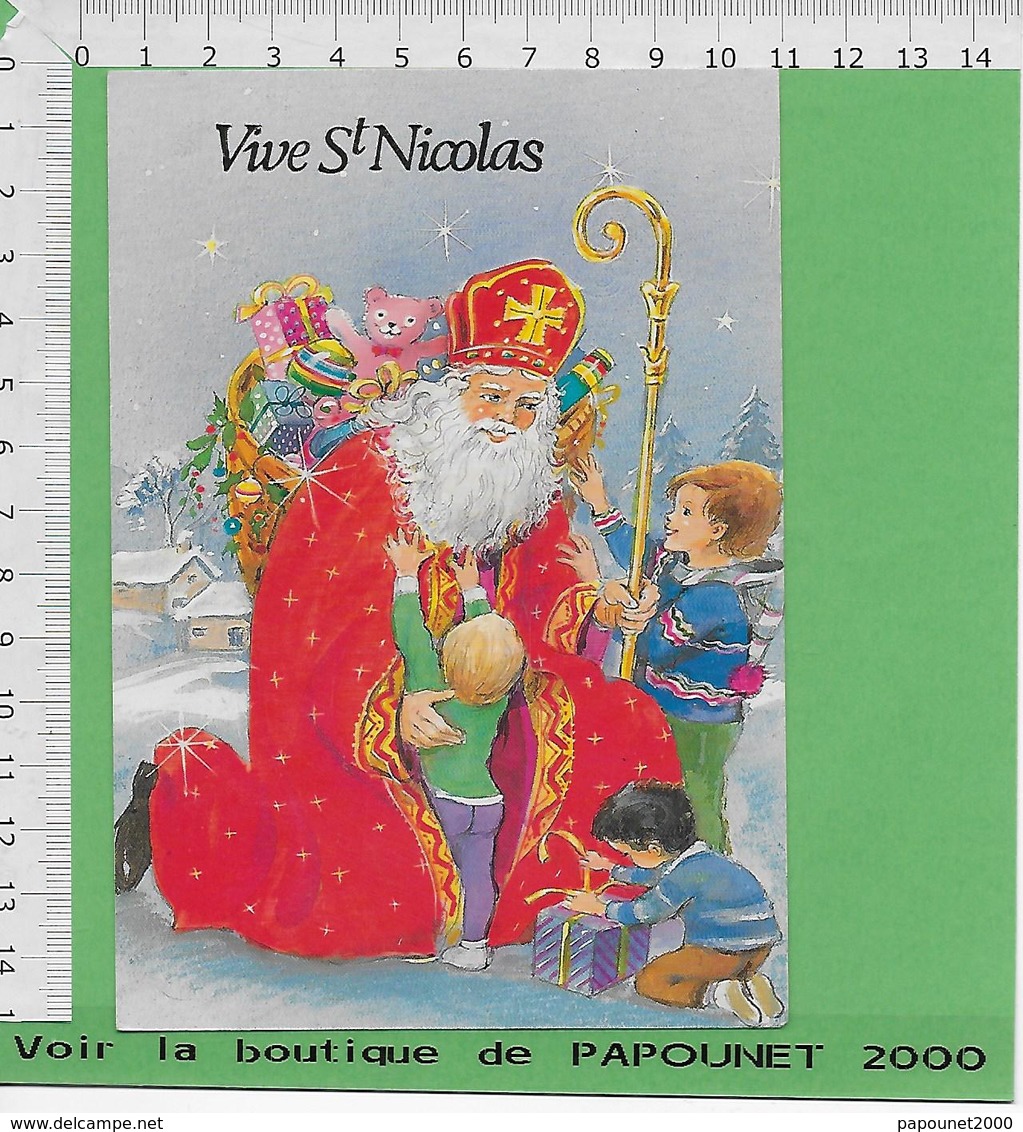 000785-24866-Th.-Fêtes & Voeux.Vive Saint Nicolas - Nikolaus