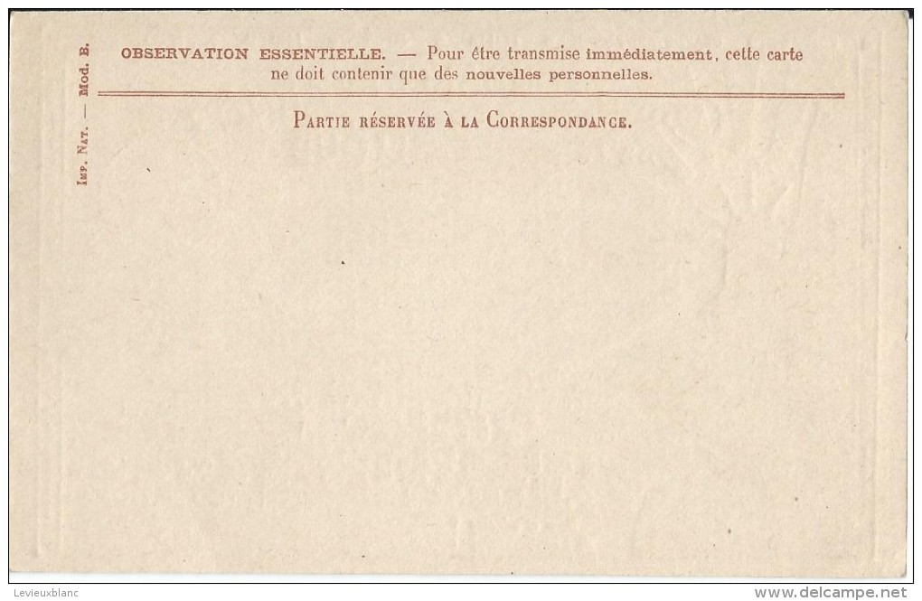 Carte Postale/Non Circulée/ Correspondanxe Aux Armées De La République /1914-18 ?  POIL167bis - 1914-18