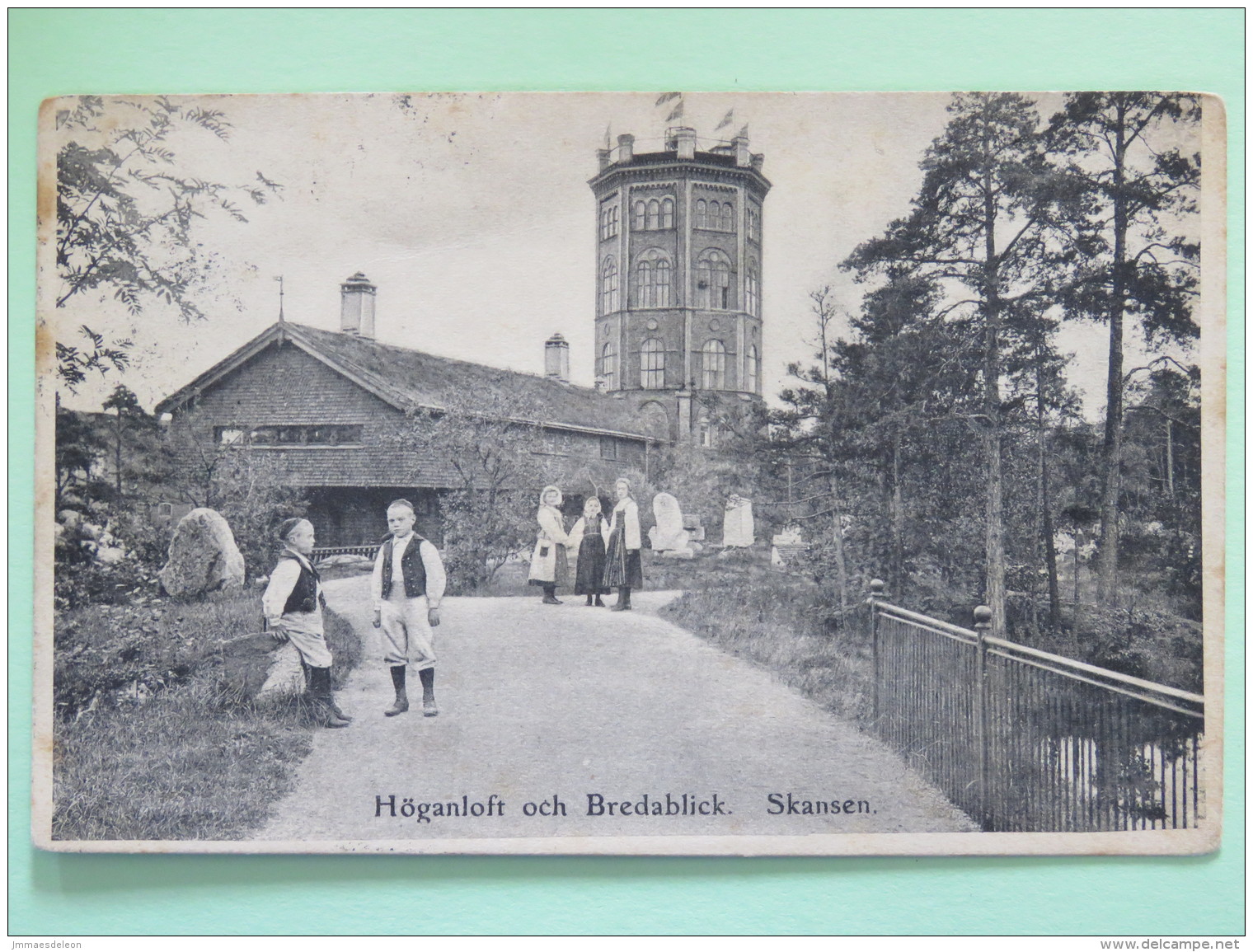 Austria 1900 Postcard ""children In Uniform To School"" Prag (? Czech) To Ticin Czech - Covers & Documents