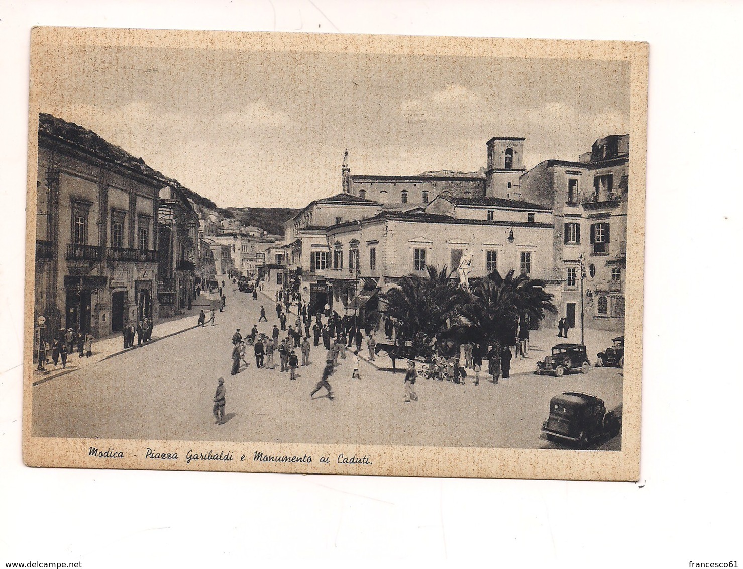 $3-5610 SICILIA MODICA RAGUSA 1942 VIAGGIATA - Modica