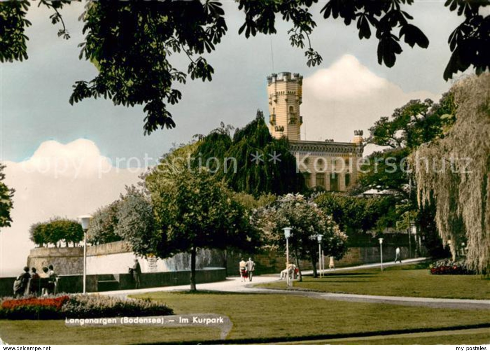 43148141 Langenargen Bodensee Schloss Kurpark Langenargen - Langenargen