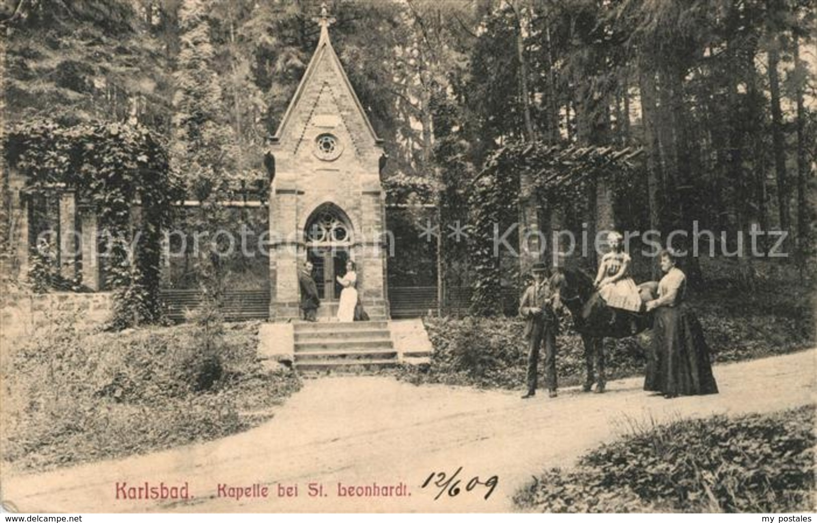 43148562 Karlsbad Eger Kapelle Bei St Leonhardt - Schneeberg