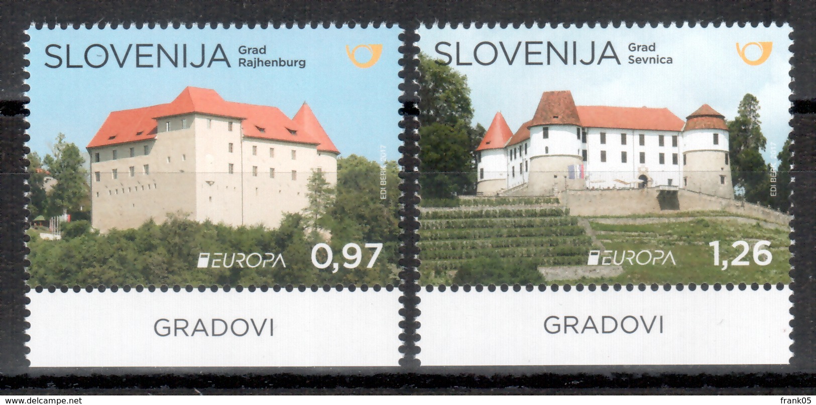 Slowenien / Slovenia / Slovenie 2017 Satz/set EUROPA ** - 2017
