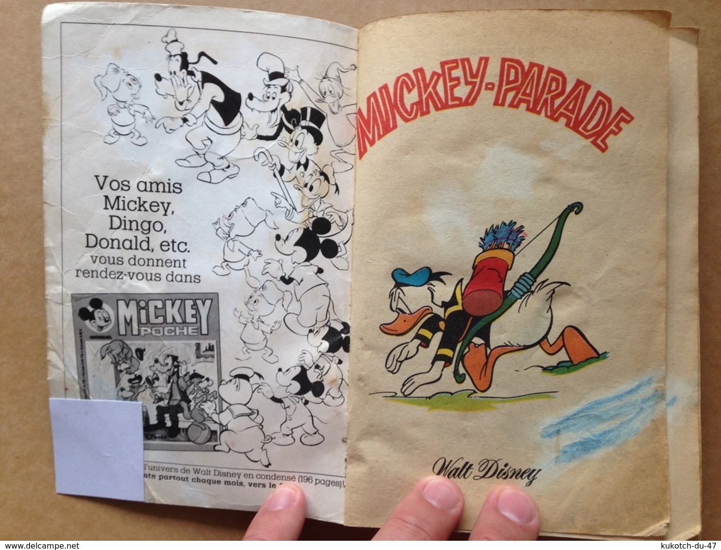 Disney - Mickey Parade - Année 1983 - N°39 (avec Grand Défaut D'usure) - Mickey Parade