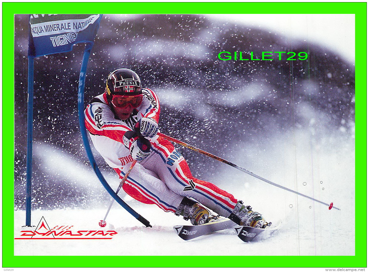 SPORTS D'HIVER, SKI - KJETIL ANDRE AAMODT, NORWAY - ALBERTVILLE 1992 EN SUPER G - - Sports D'hiver