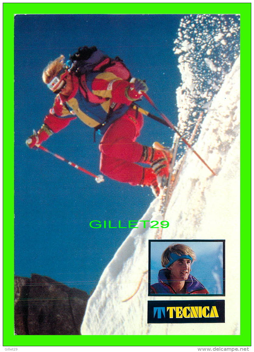 SPORTS D'HIVER, SKI - PIERRE TARDIVEL - COLLECTION TECNICA " LES STARS "  DIFFU-CARTES - - Sports D'hiver