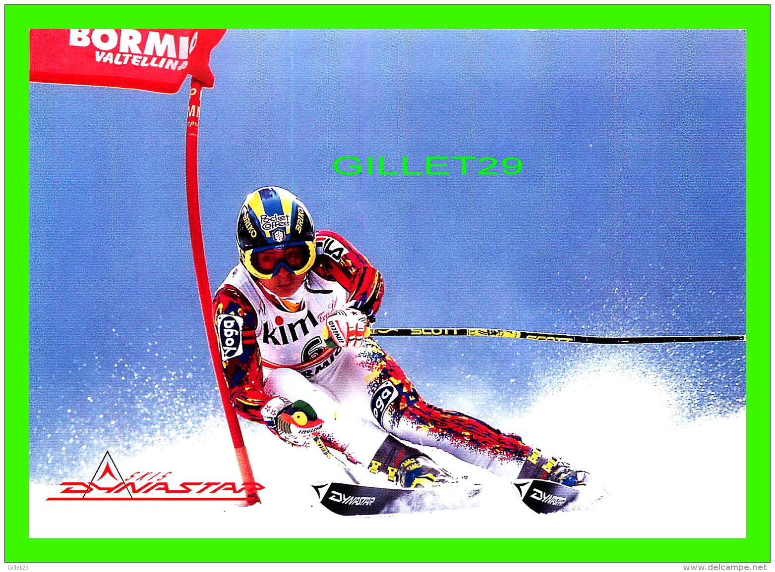 SPORTS D'HIVER, SKI - DEBORAH COMPAGNONI, ITALIE - MÉDAILLÉ D'OR ALBERTVILLE 1992 - DYNASTAR - - Sports D'hiver