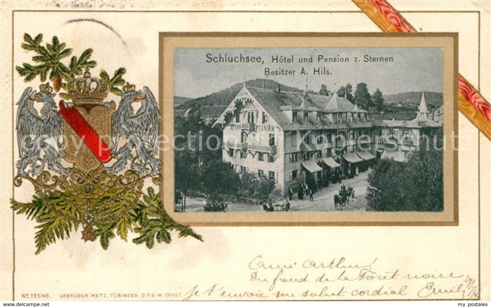 33149868 Schluchsee Hotel-Pension Zum Sternen Wappen  Aeule - Schluchsee