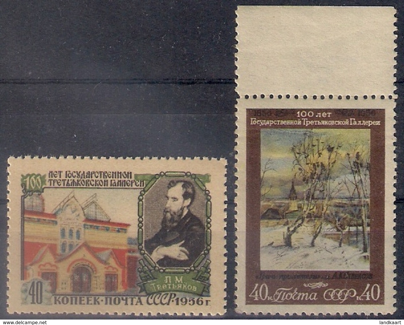 Russia 1956, Michel Nr 1847-48, MNH OG - Ongebruikt