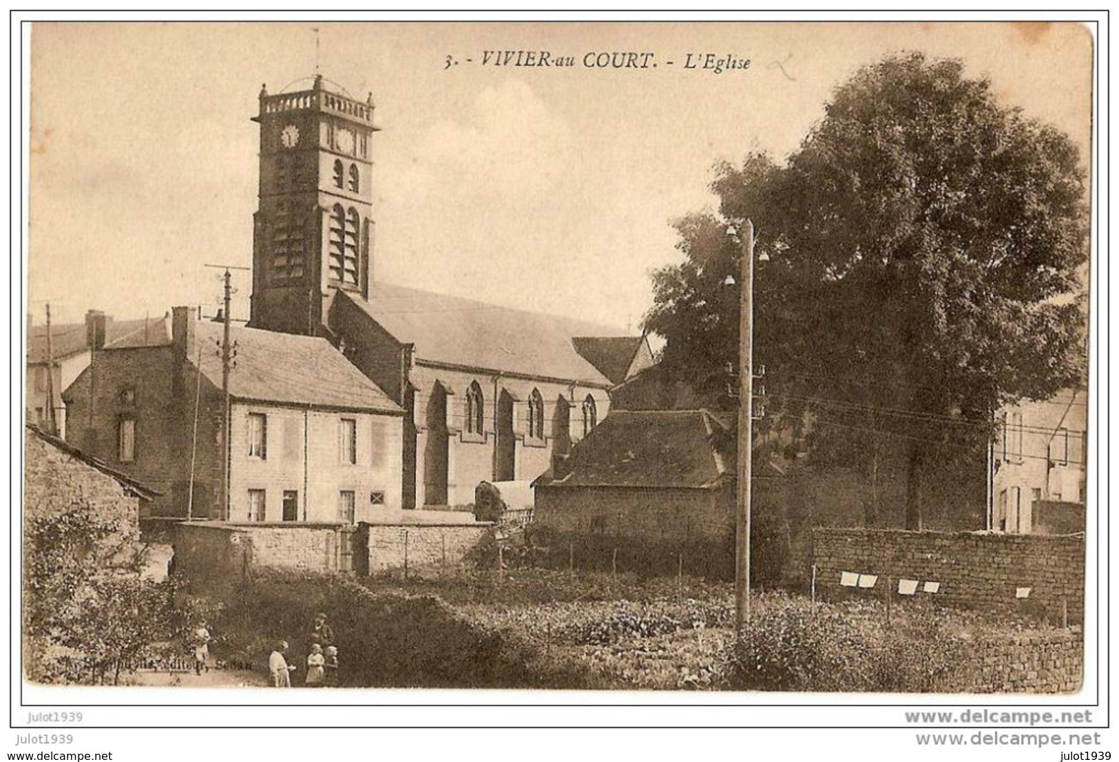 VIVIER - AU - COURT ..-- 08 ..-- L' Eglise . - Charleville