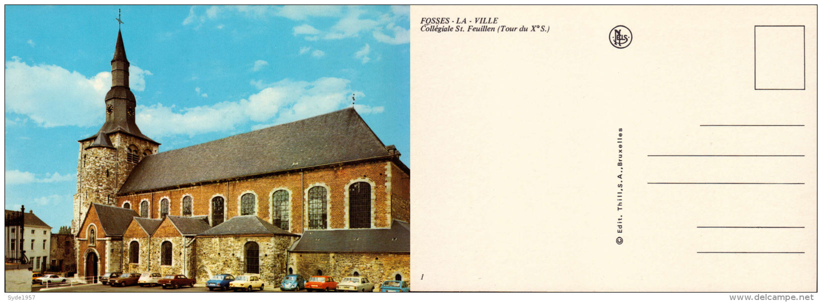 Fosses-la-Ville Collégiale St. Feuillen (Tour Du X° S) - Fosses-la-Ville
