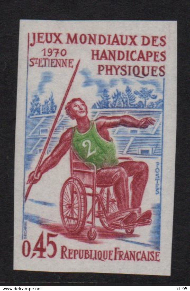 N°1649 - Jeux Mondiaux Handicapes Saint Etienne - Non Dentele - Sans Charniere - Cote 42€ - Unclassified