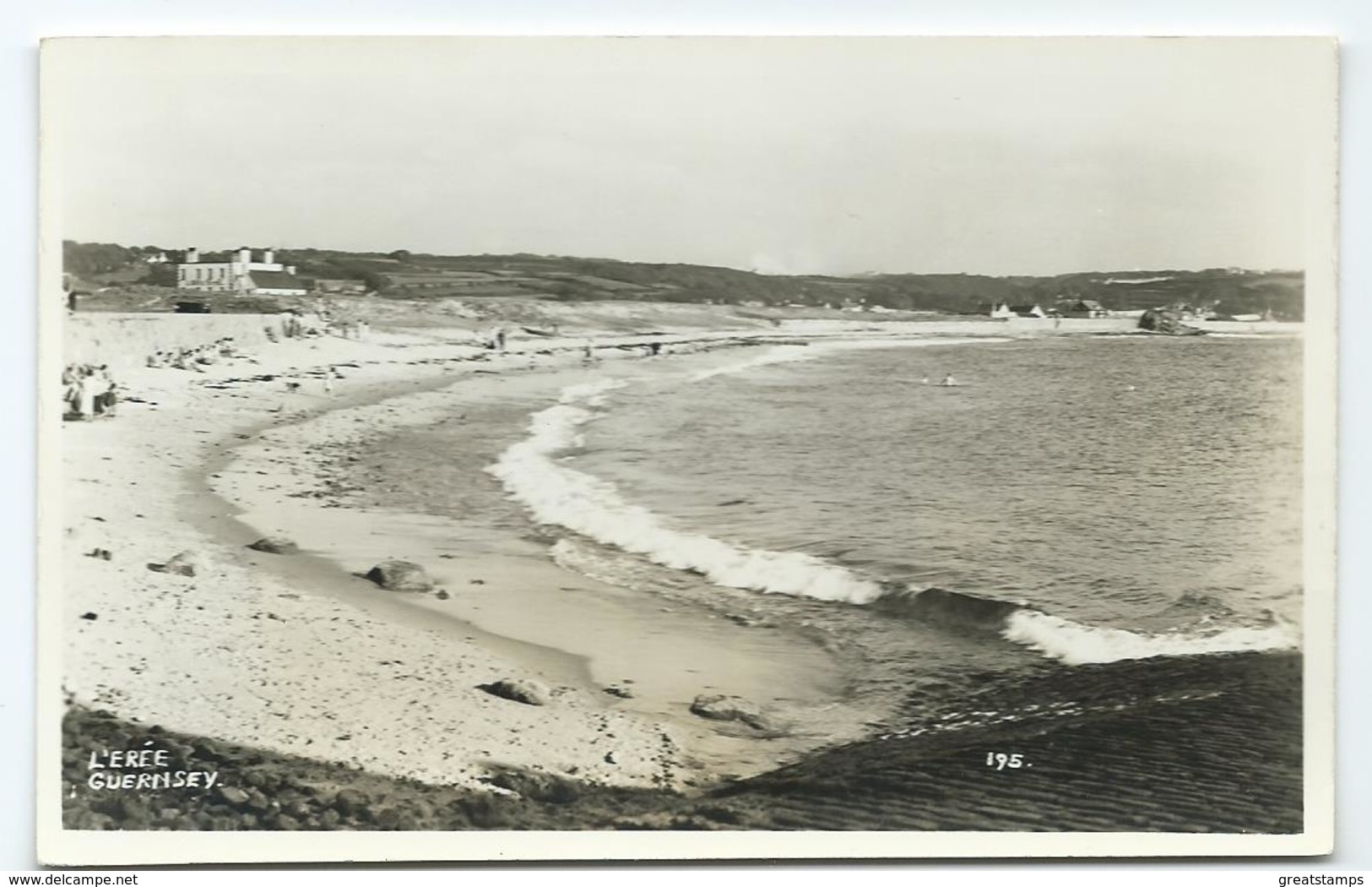 Guernsey Postcard Rp L'eree By Norman Grut. Unused - Guernsey