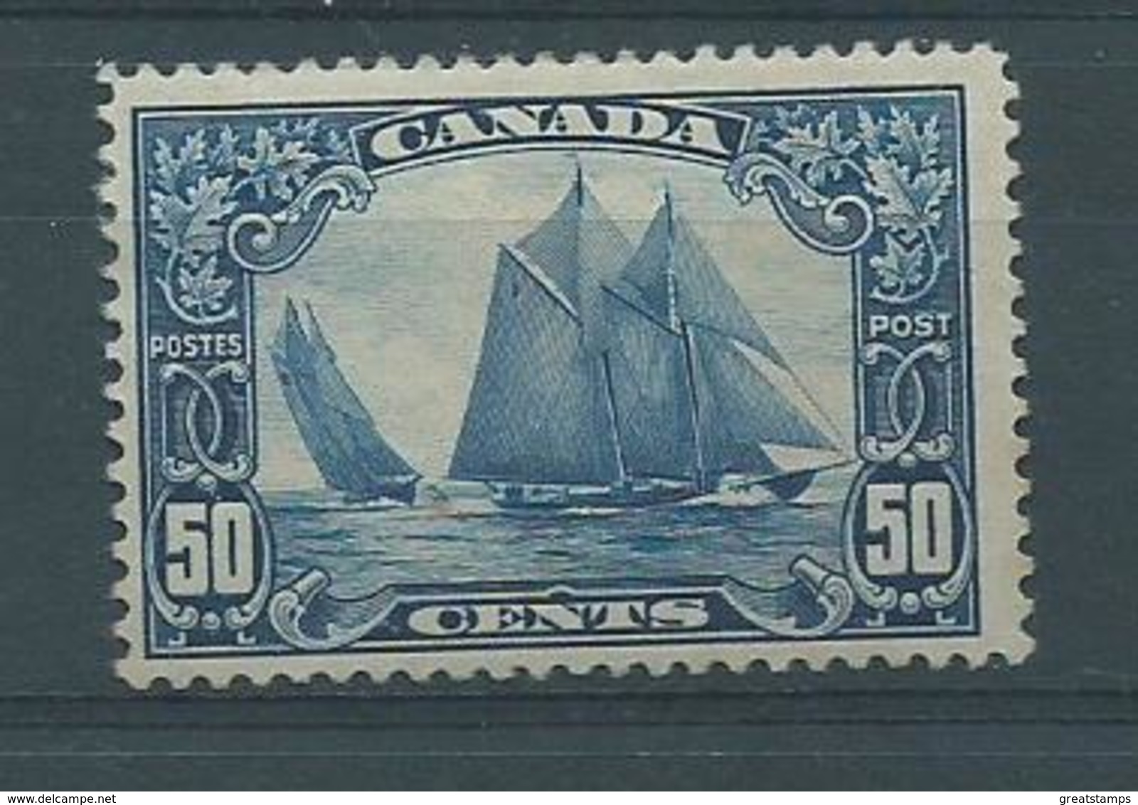 Canada Cv £150 Sg284 50c Hm - Unused Stamps