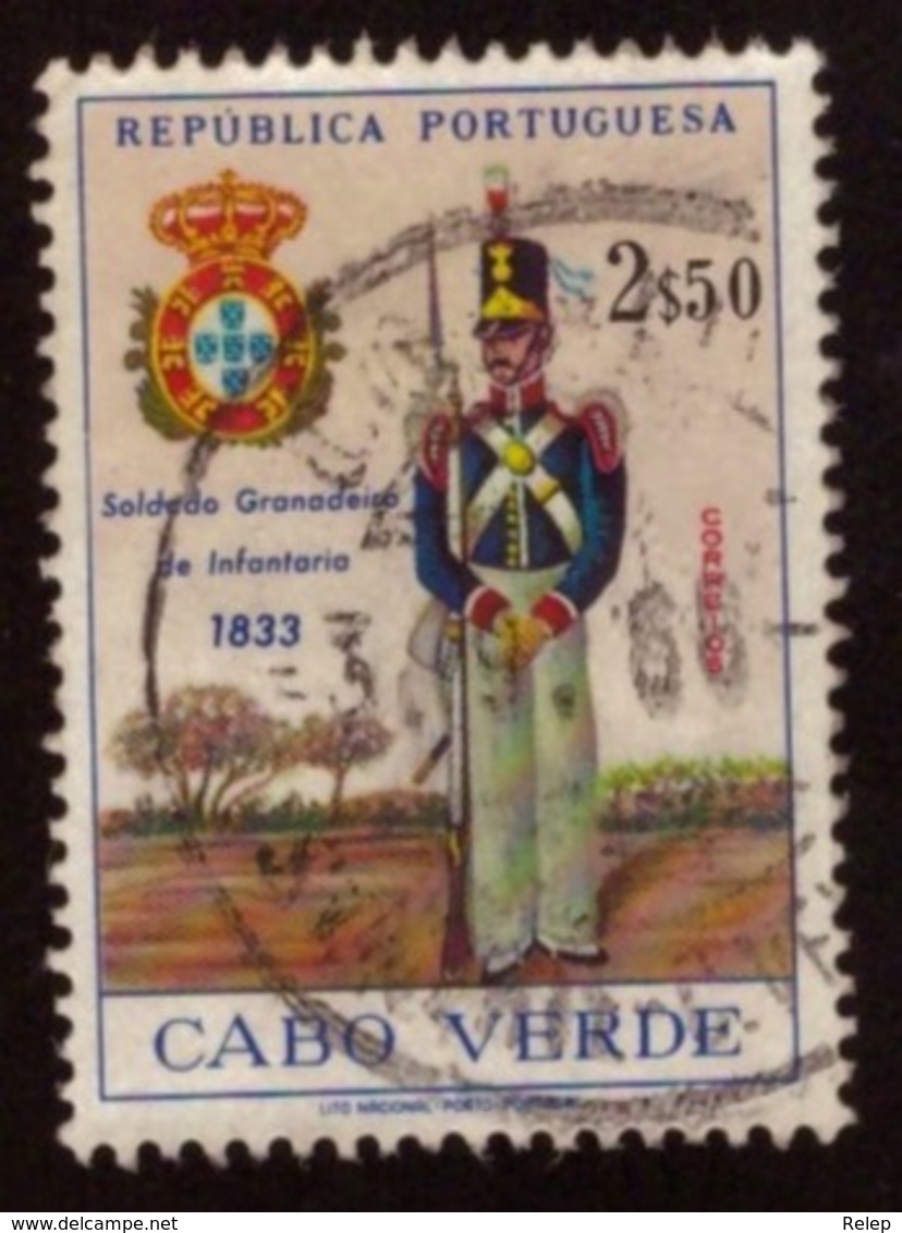 Cabo Verde 1965 Portuguese Military Uniforms - Cap Vert