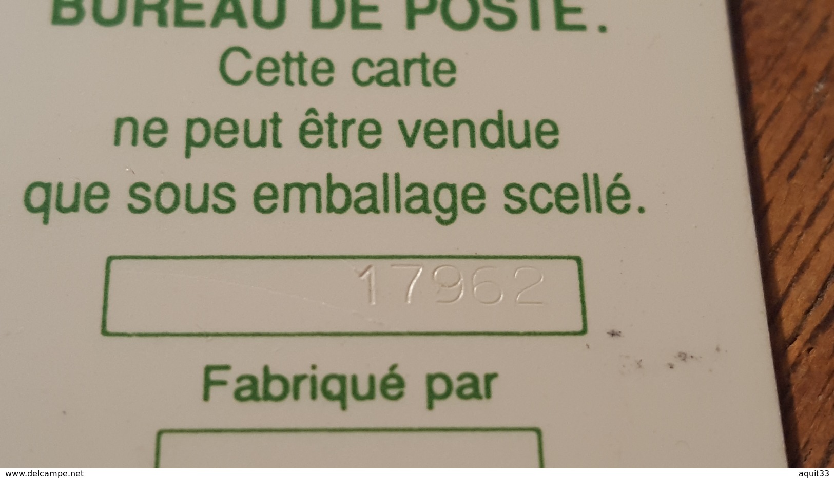 Télécarte NOUVELLE CALÉDONIE  NC1a  CAGOU VERT SC4 O7 N° 17962  25UT - Nueva Caledonia