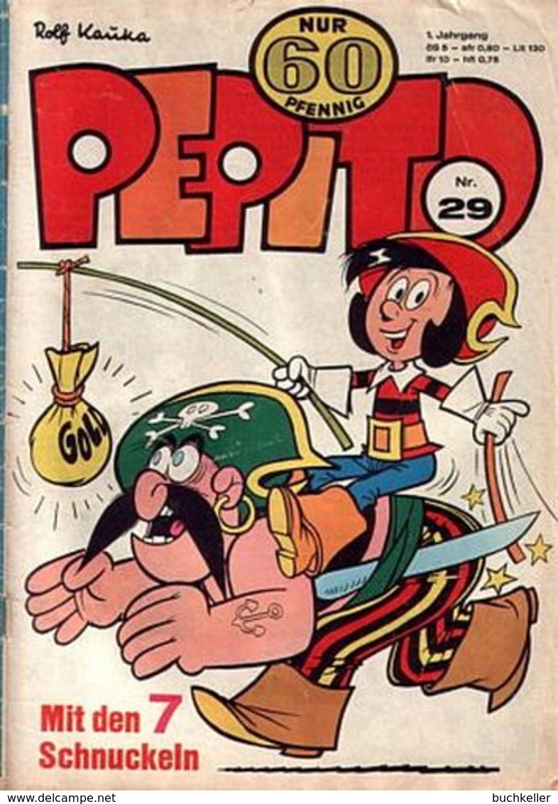 Pepito Nr. 29/1. Jg. (Kauka/ Gevacur) Comicheft - Autres & Non Classés