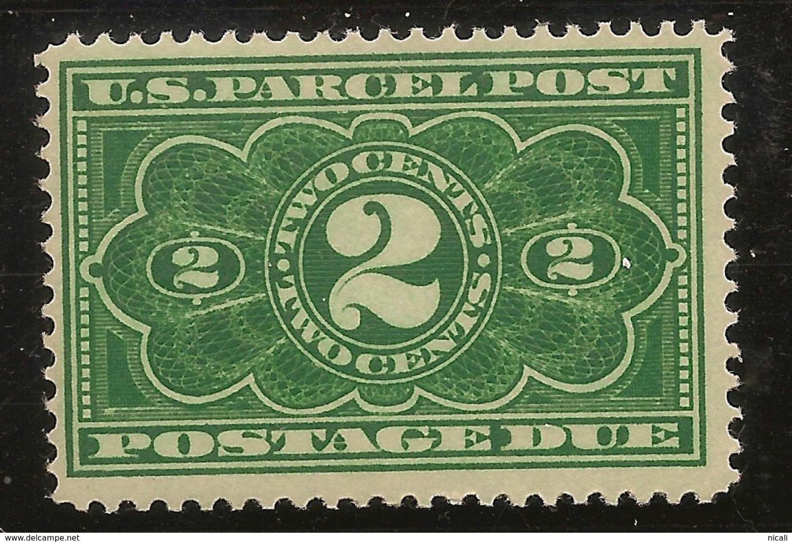 USA 1912 2c Parcel Post Due SG PD424 UNHM #AKH226 - Paketmarken