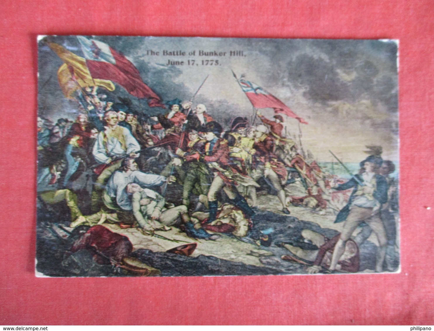 Battle Of Bunker Hill June 1775   - Ref 2939 - History