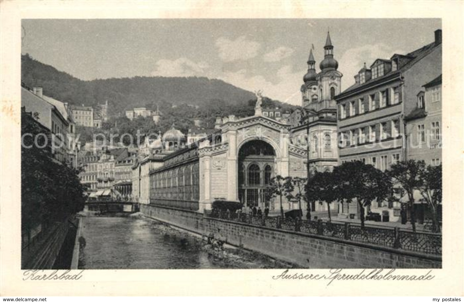 43149201 Karlsbad Eger Aeussere Sprudelkolonnade - Schneeberg