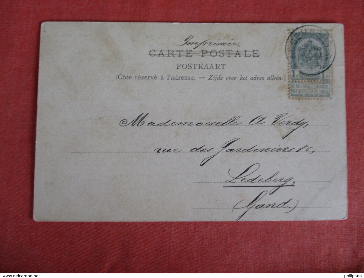 > Belgium > Brussels  Place Des Martyrs  Stamp & Cancel------- Ref 2940 - Other & Unclassified