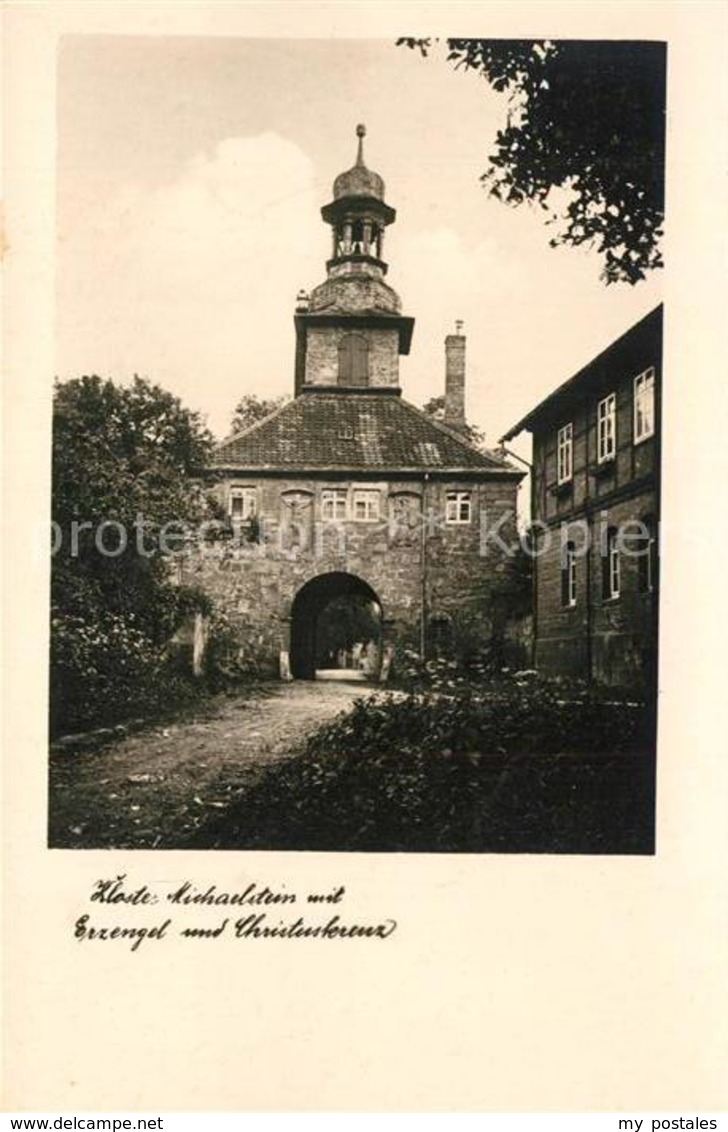 43149623 Oldenburg Holstein Kloster Michaelstein Mit Erzengel Und Chrituskreuz O - Oldenburg (Holstein)