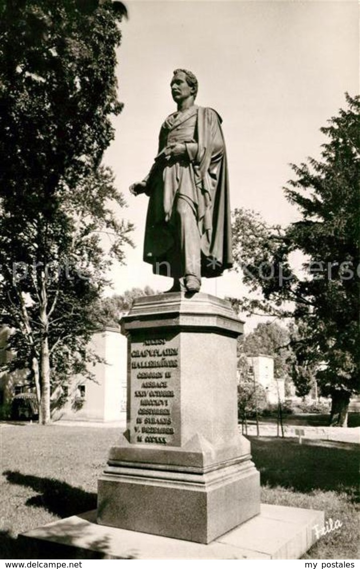 73150886 Ansbach Mittelfranken Platen Denkmal Statue Ansbach - Ansbach