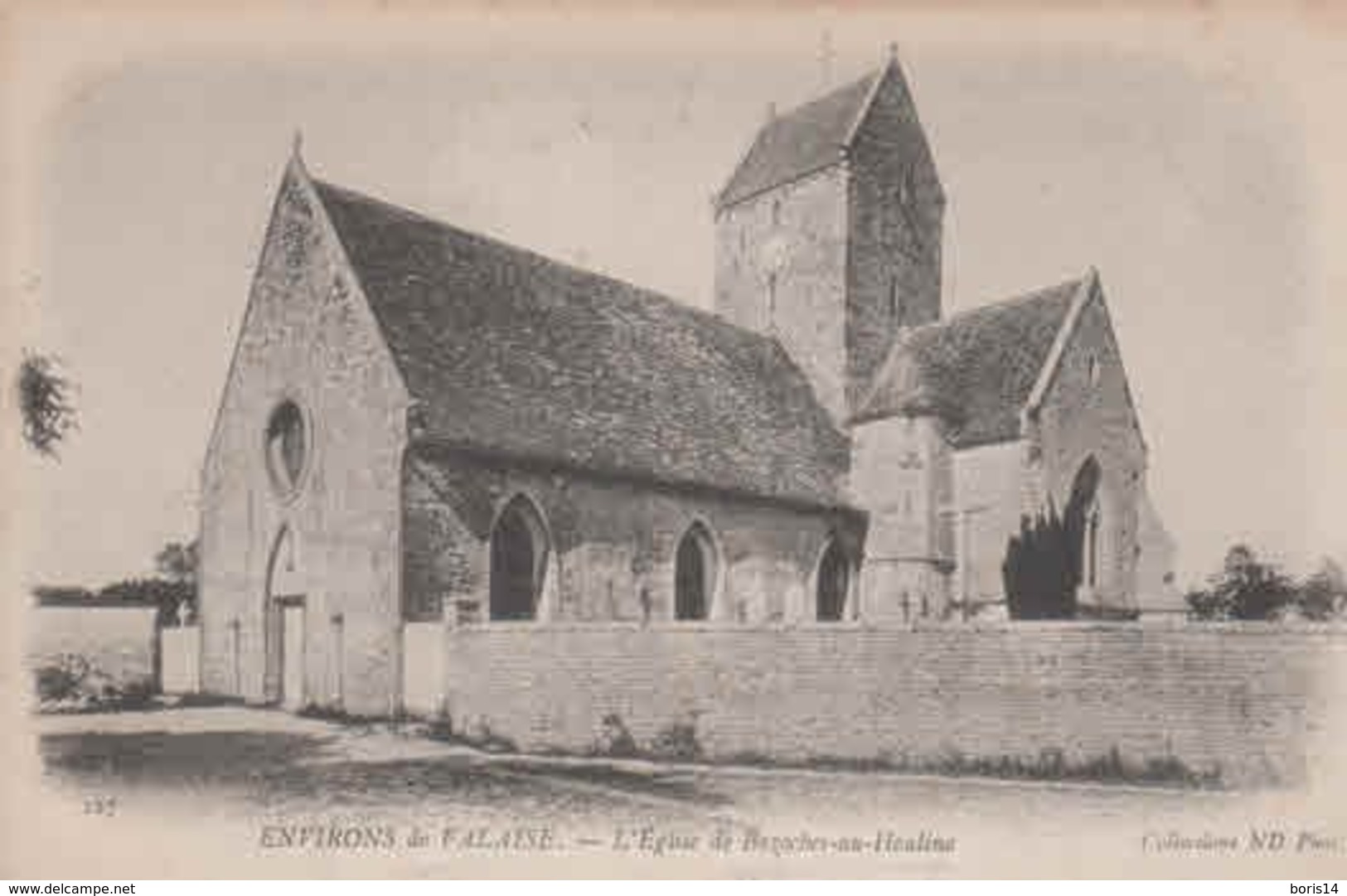 14-8113 -   FALAISE  ///   BAZOCHES  Au  HOULIME  -    L'EGLISE    - - Bazoches Sur Hoene