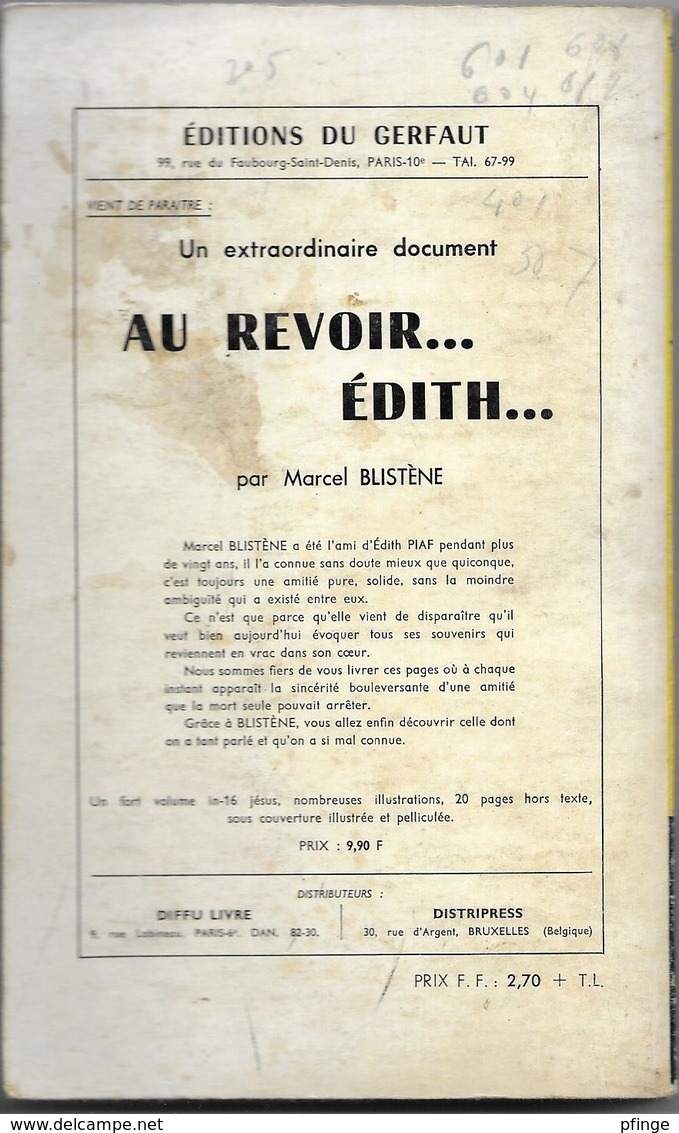 Raid Au Caire Par Maurice Vernon - Eg Espionnage N°102 - Autres & Non Classés