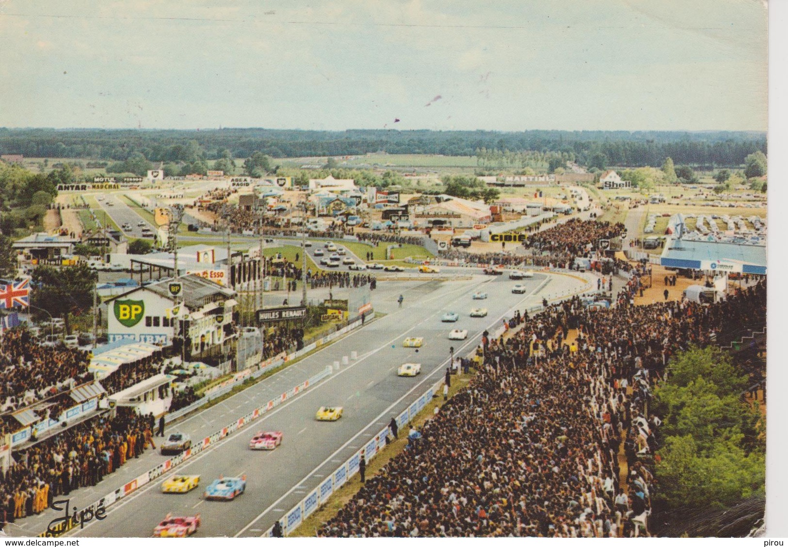 24 Heures Du MANS Circuit Des 24 Heures Le Démarrage Des Voitures - Le Mans