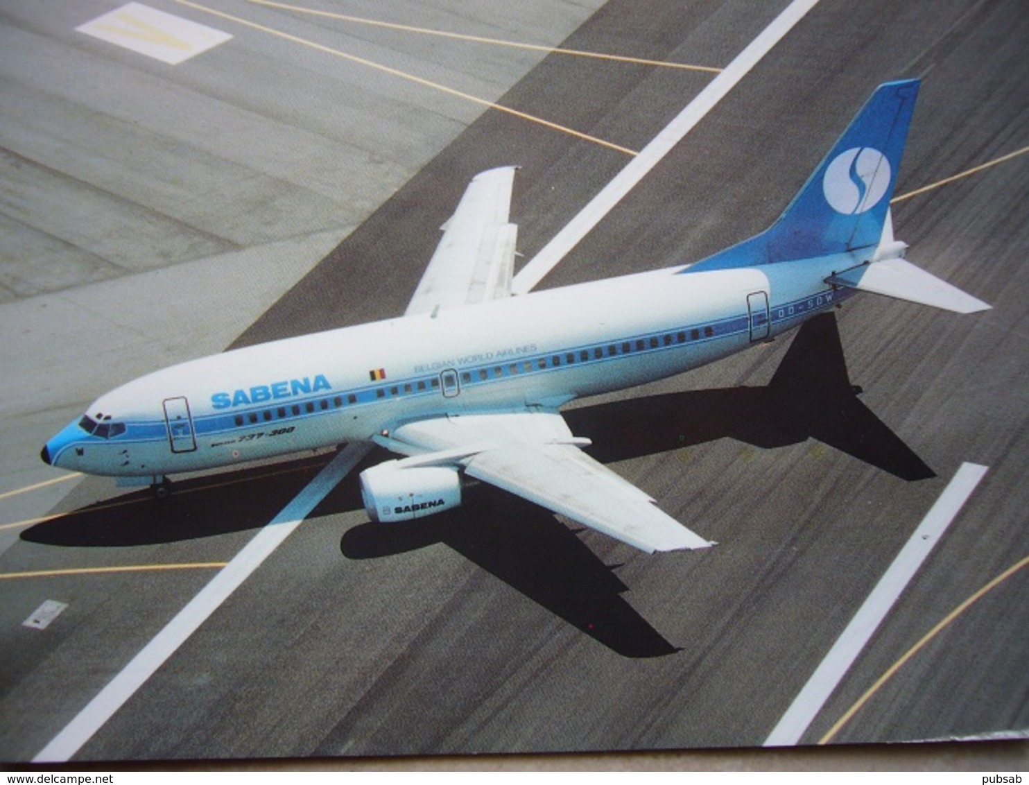 Avion / Airplane /  SABENA  / Boeing B 737-300 /  Airline Issue - 1946-....: Ere Moderne