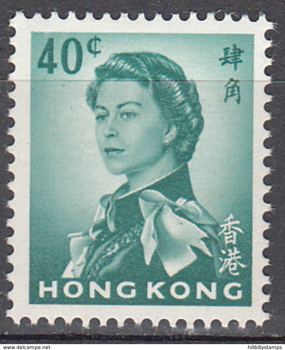 HONG KONG    SCOTT NO. 209     MNH     YEAR  1962 - Nuevos