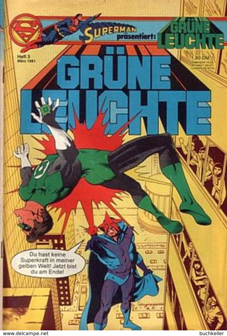 Grüne Leuchte Nr. 3/1981 - Comicheft Ehapa Verlag DC - Other & Unclassified
