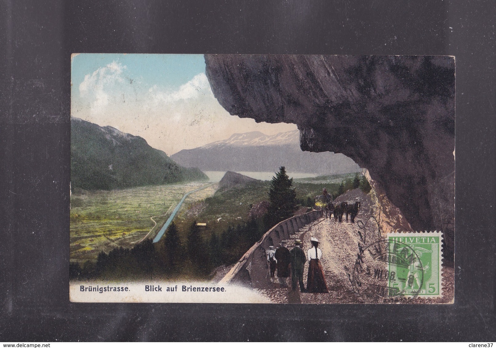 SUISSE, Brunigstrasse? Blick Auf Brienzersee - Brienz