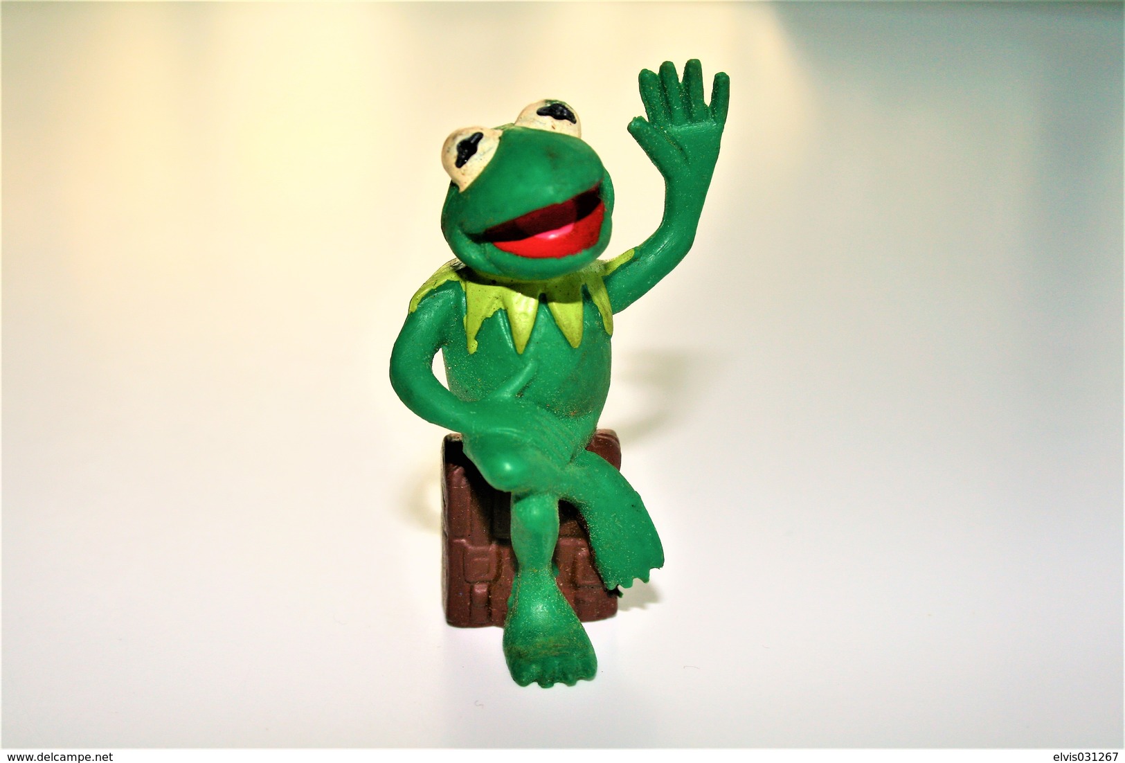 Vintage THE MUPPETSHOW : Kermit The Frog - Scleich - 1985 - Figurines