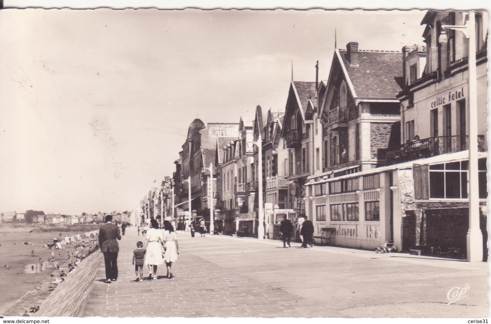 CSM -877. SAINT MALO La Digue, Hôtel " Celtic" - Saint Malo