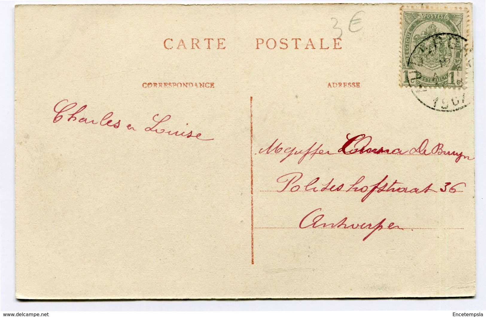 CPA - Carte Postale - Belgique - Bruxelles - Auderghem - Étang Du Val Duchesse - 1907  (CP2484) - Auderghem - Oudergem